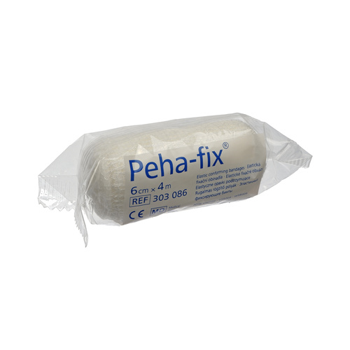 Peha-fix, superelastické krepové obinadlo - 6cmx4m
